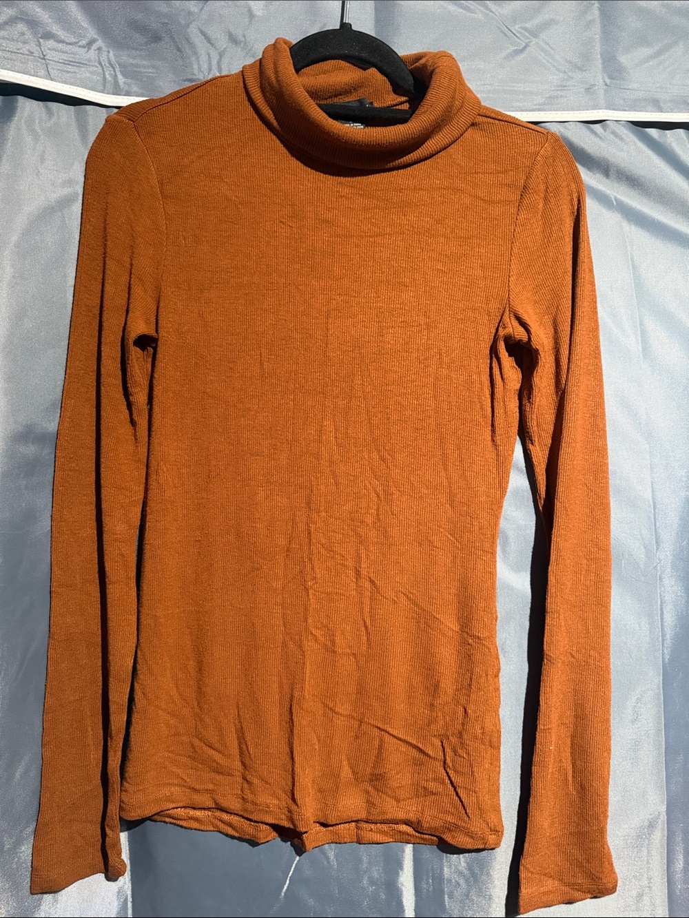 Sanctuary Rust Orange Turtleneck Sweater